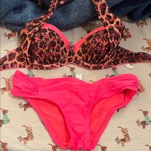 La Vie En Rose Pink Bikini Set